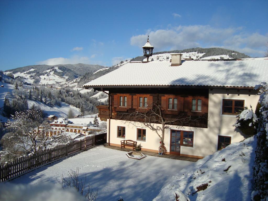 Haus Hinterfuerbach Appartement Wagrain Buitenkant foto